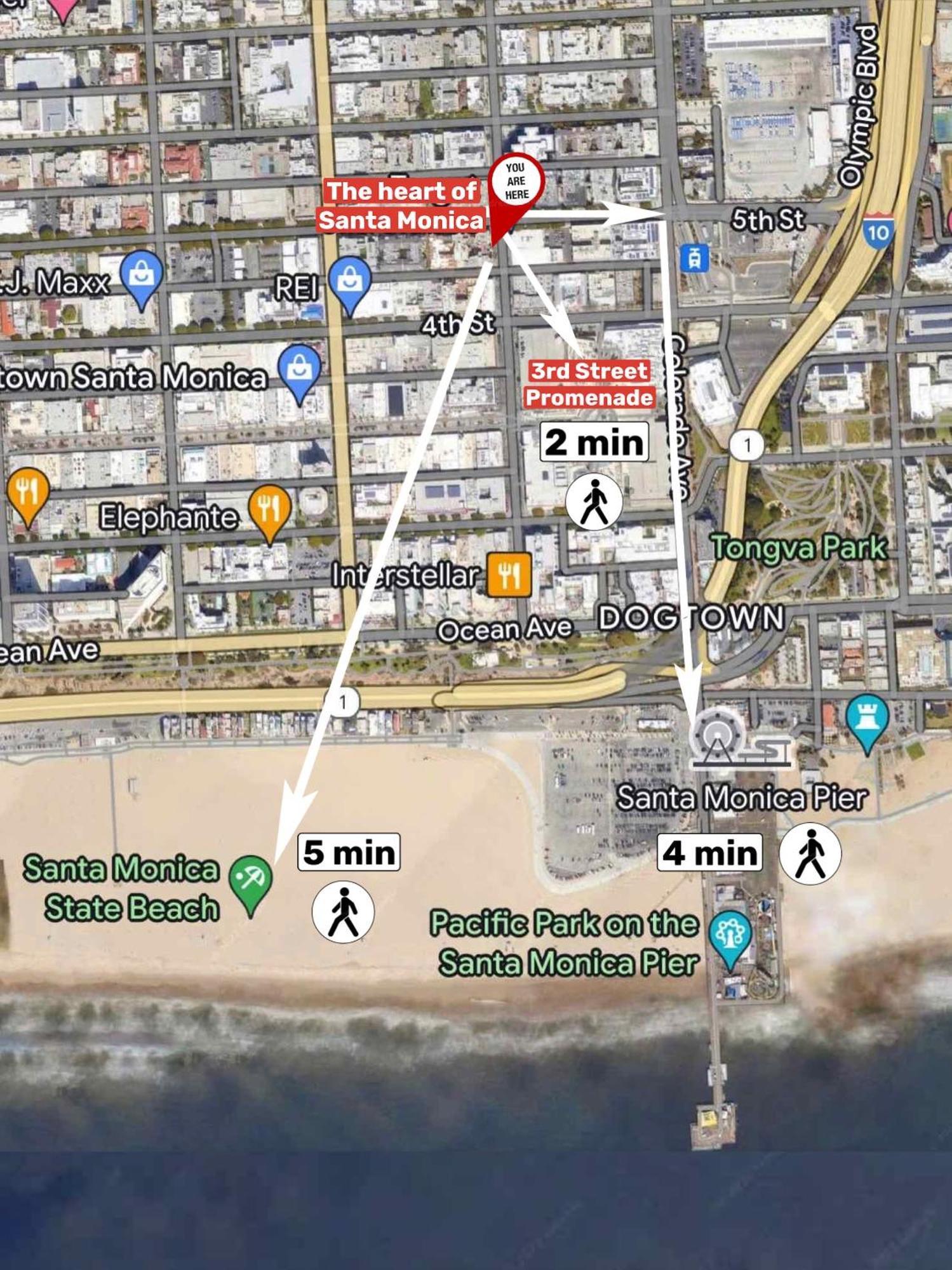 6 Modern 2 Bdr Apartment Santa Monica Pier Los Angeles Exteriér fotografie